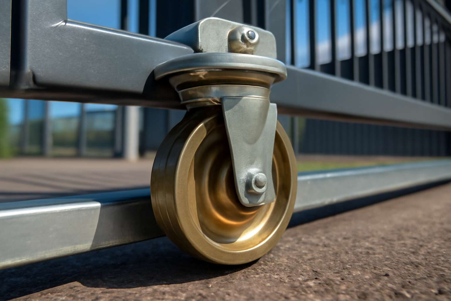swivel sliding gate wheels