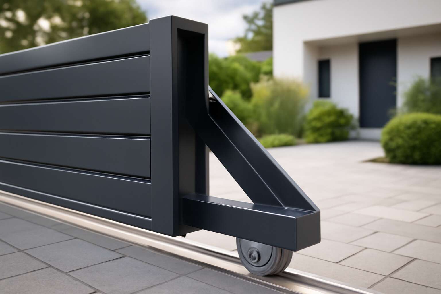 sliding gate angle bar