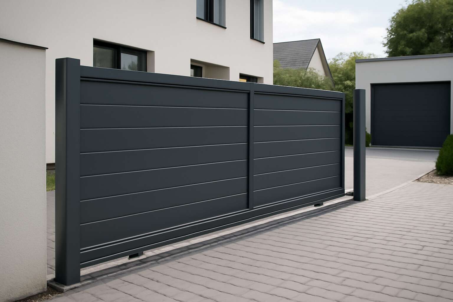 aluminium sliding gate kit