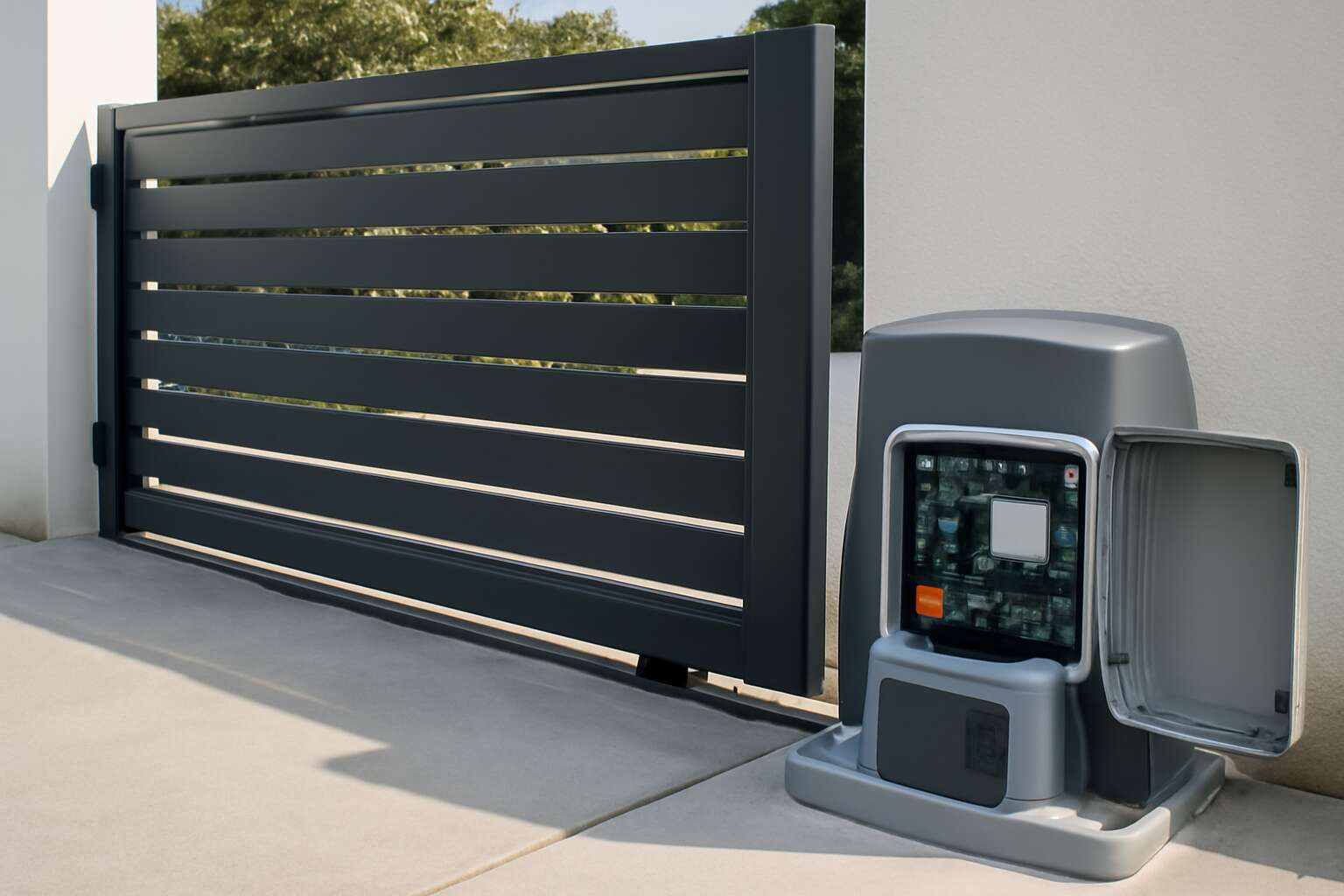 sliding gate operator cost