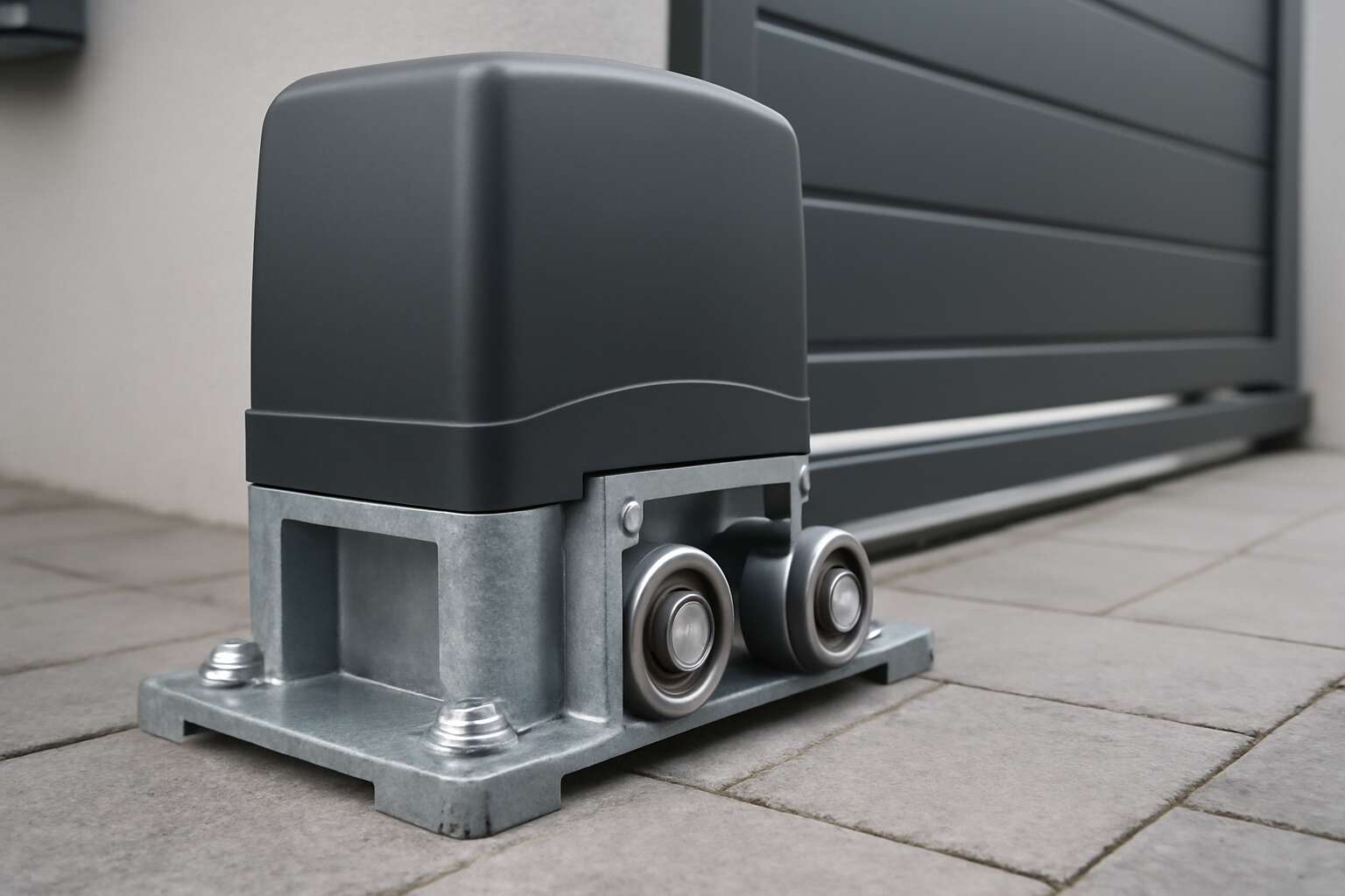 sliding gate motor base