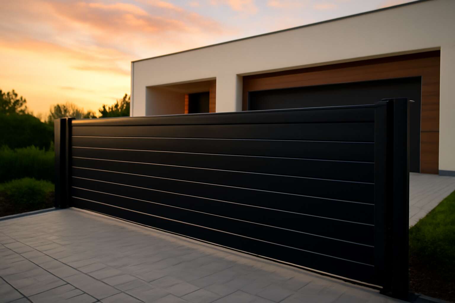 sliding gate 20