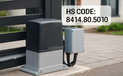 Unlock Export Clarity with hs code for sliding gate motor!