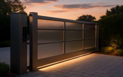 Unlock Modern Curb Appeal with sliding gate portal for Effortless Access