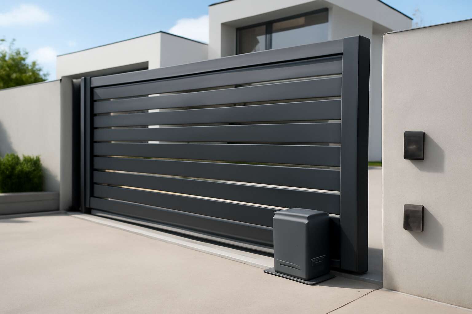 sliding gate motor dc