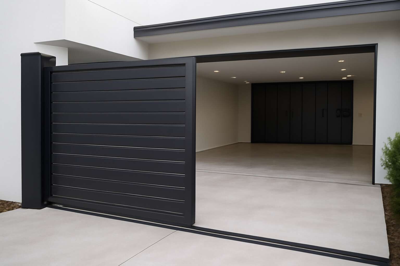 sliding gate for garage door