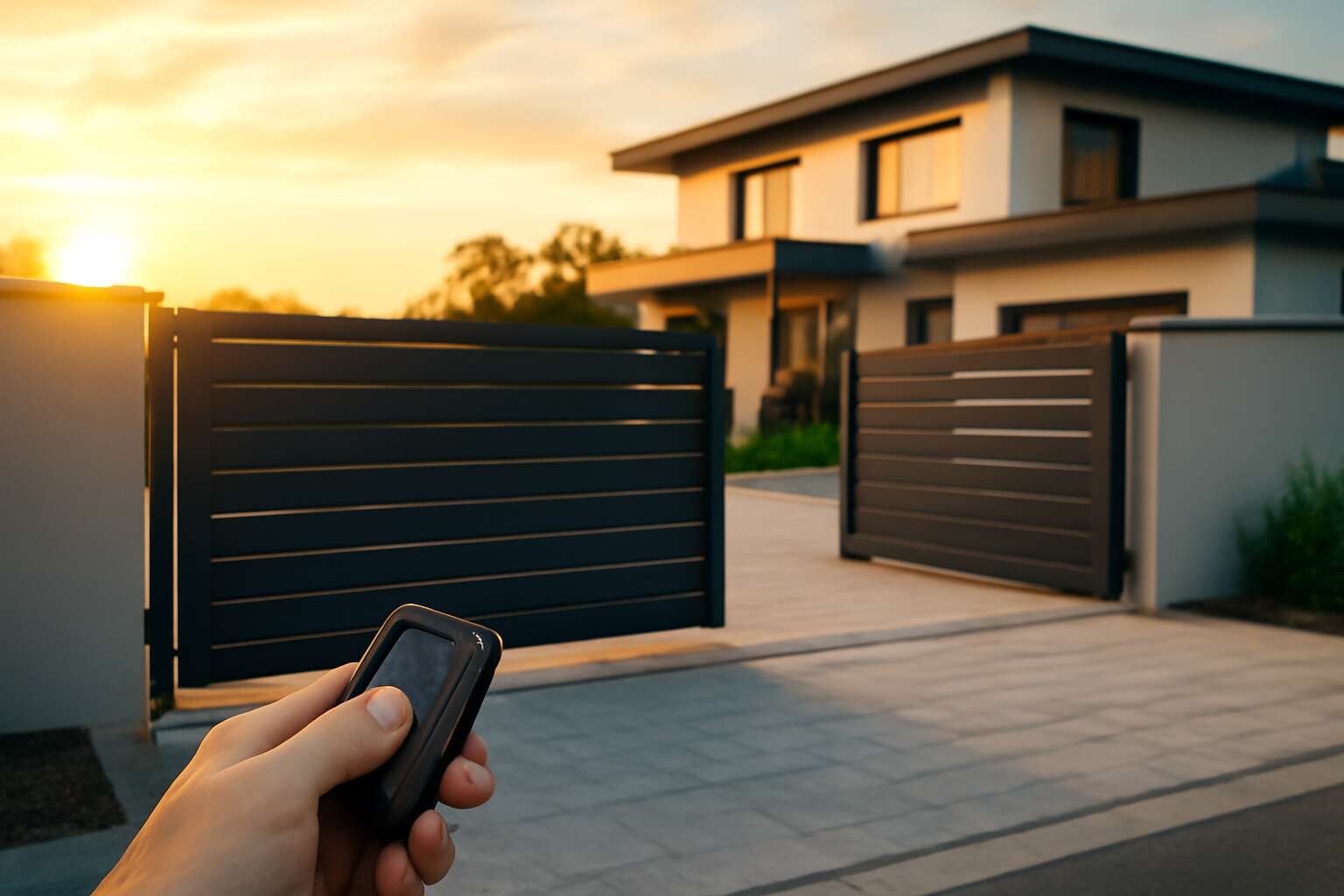 sliding gates with remote control